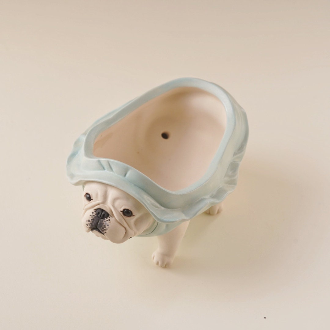 French Bulldog Planter|French Bulldog Gifts|Succulent Planter|Dog Plant Lover|French Bulldog Decor|Frenchie Pot| Dog Mom Gifts