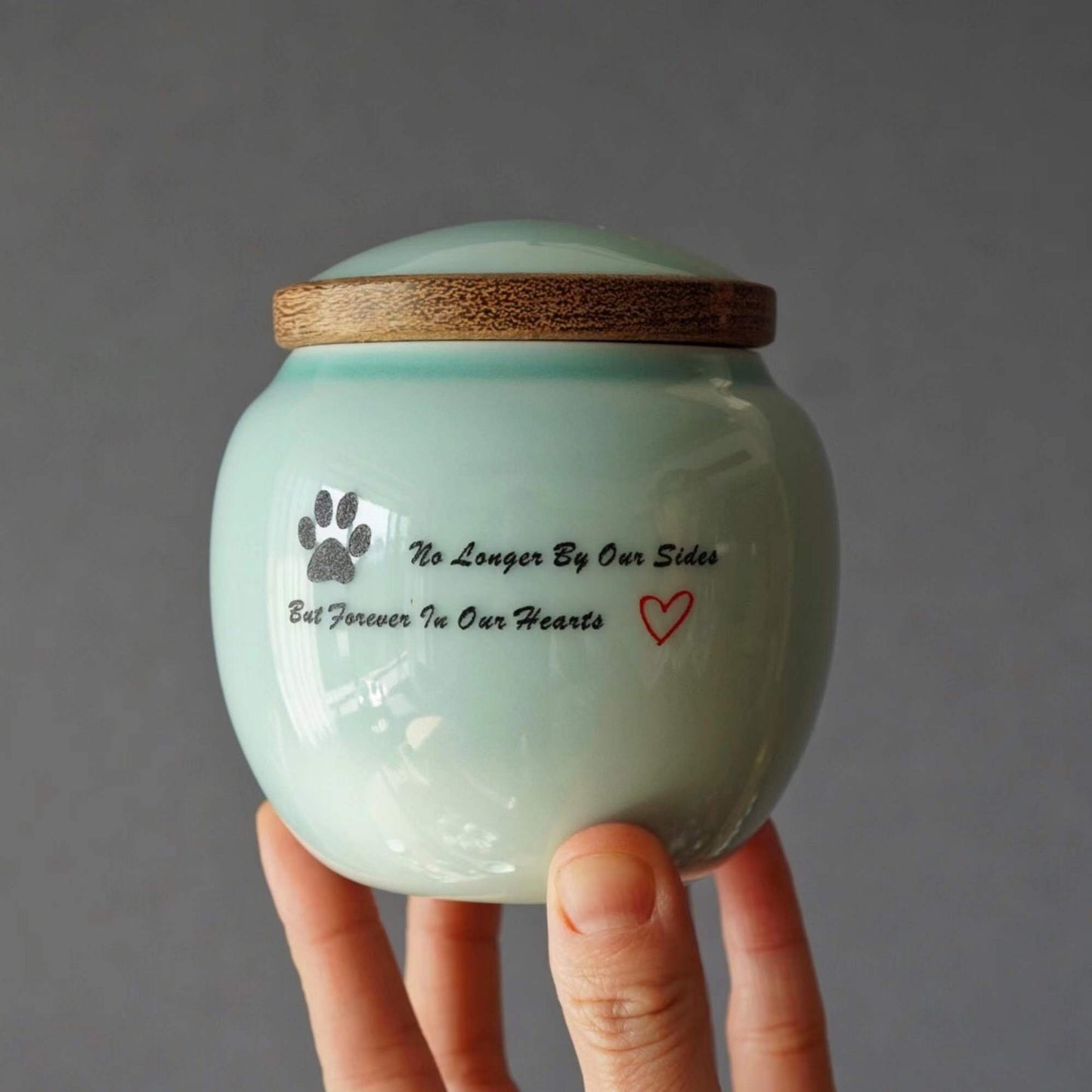 Custom Pet Urn|Modern Simple Urn for Ashes| Personalized Name Urn  | Small pet custom urn|Pet loss Gift  (4.2X3.8Inch，14.6 cu/in）