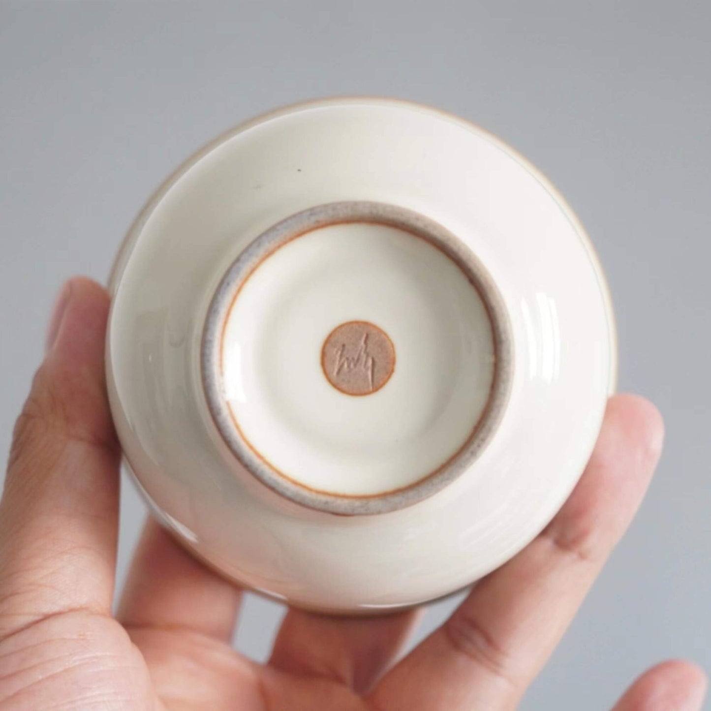 Handcrafted Tea Bowl - Porcelain Gaiwan Cup,  Ceramic Tea Bowl,Kungfu Teacup, Matcha Tea Cup Ceremony Gift for Tea Lover (5.2ounce)