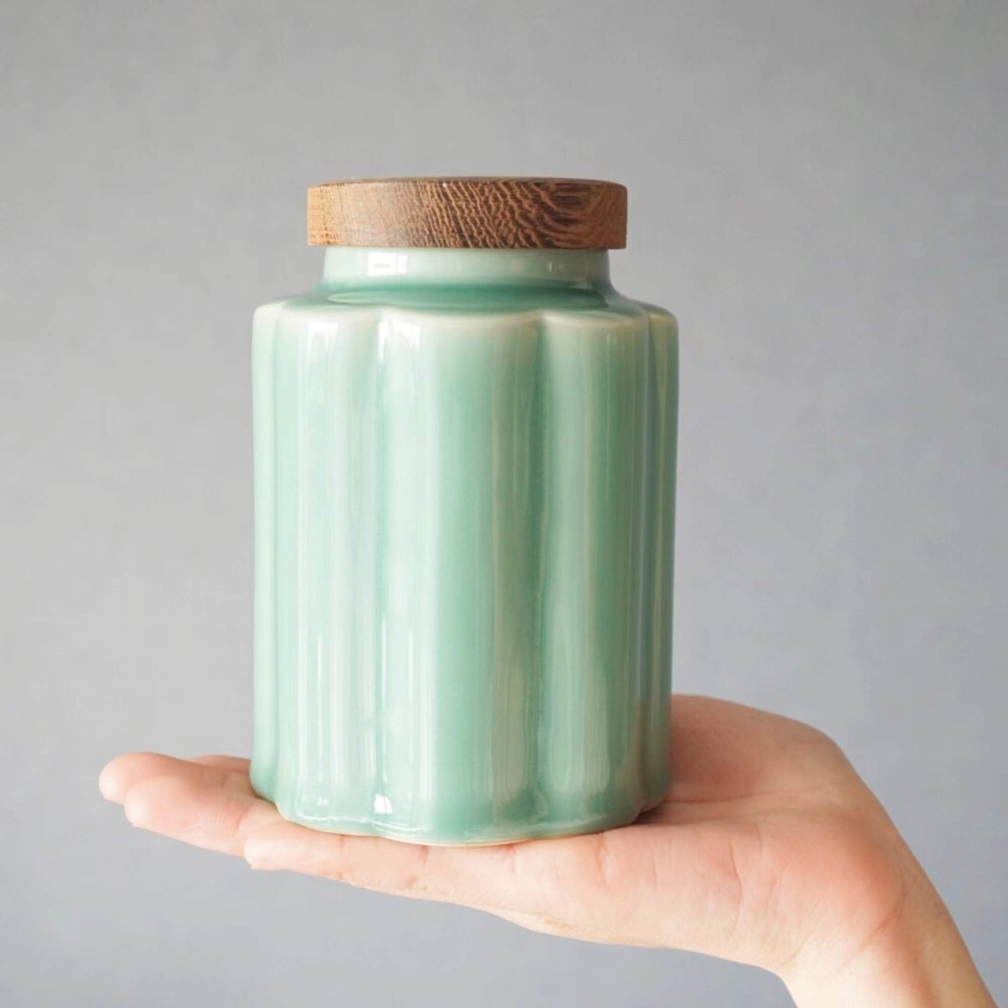 Jars with Lids|Tea Storage | Ceramic Container with Lid | Tea Jar | Tea tins for loose tea storage | Pottery Herb Container /Coffee Jar