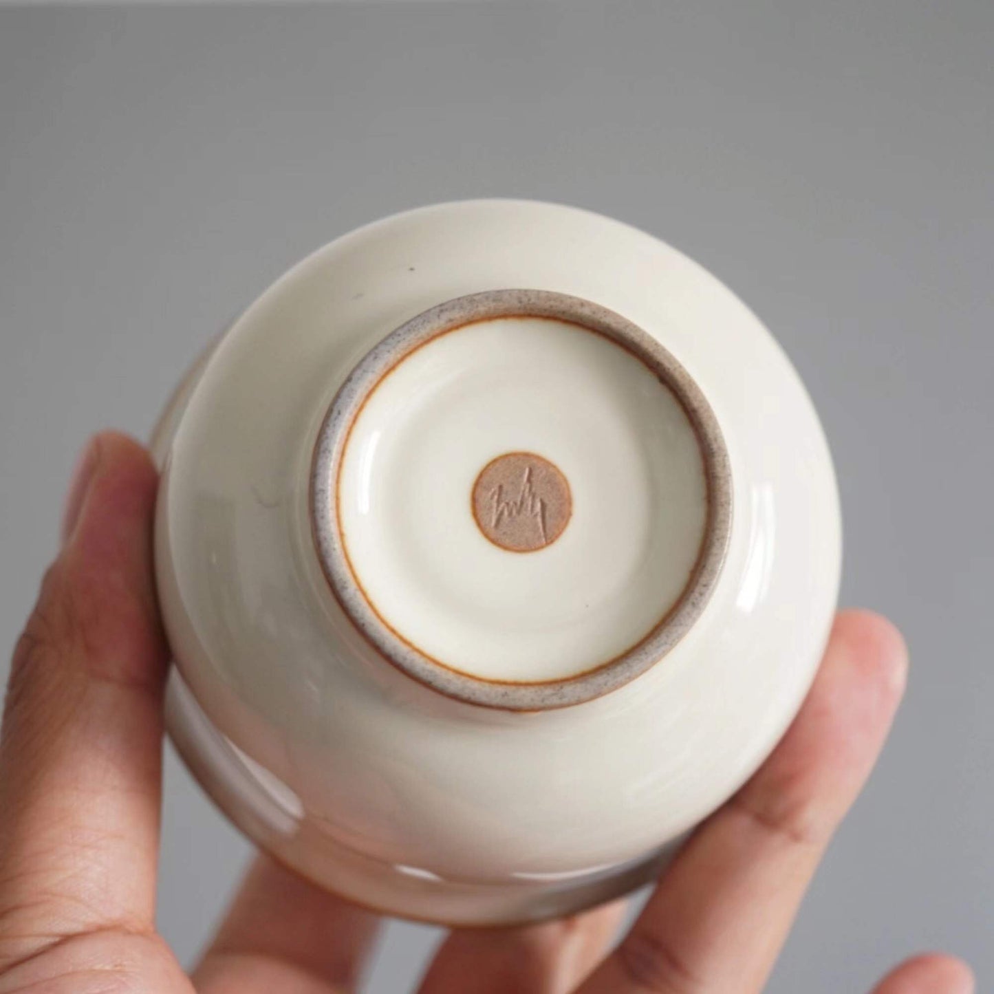 Handcrafted Tea Bowl - Porcelain Gaiwan Cup,  Ceramic Tea Bowl,Kungfu Teacup, Matcha Tea Cup Ceremony Gift for Tea Lover (5.2ounce)