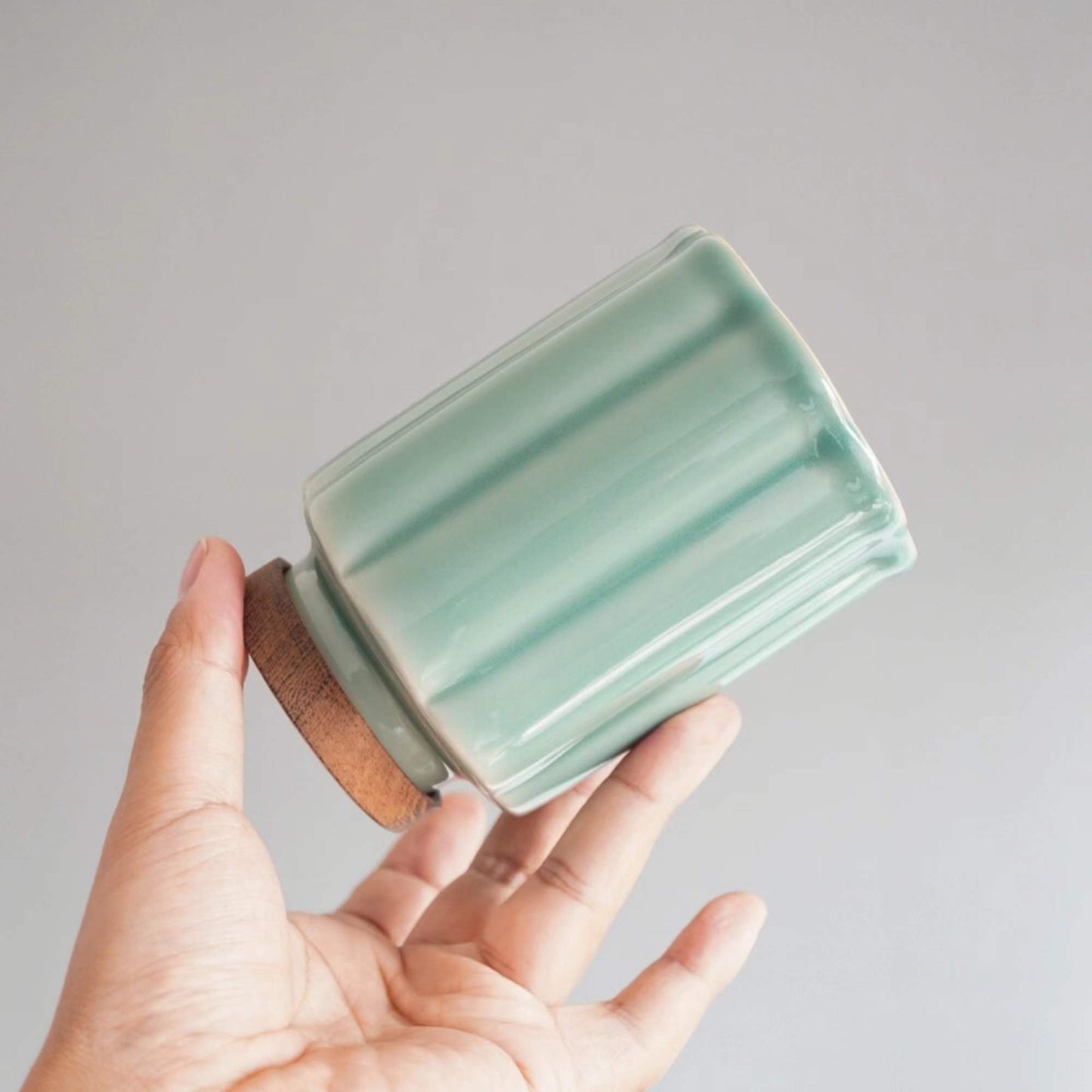 Jars with Lids|Tea Storage | Ceramic Container with Lid | Tea Jar | Tea tins for loose tea storage | Pottery Herb Container /Coffee Jar