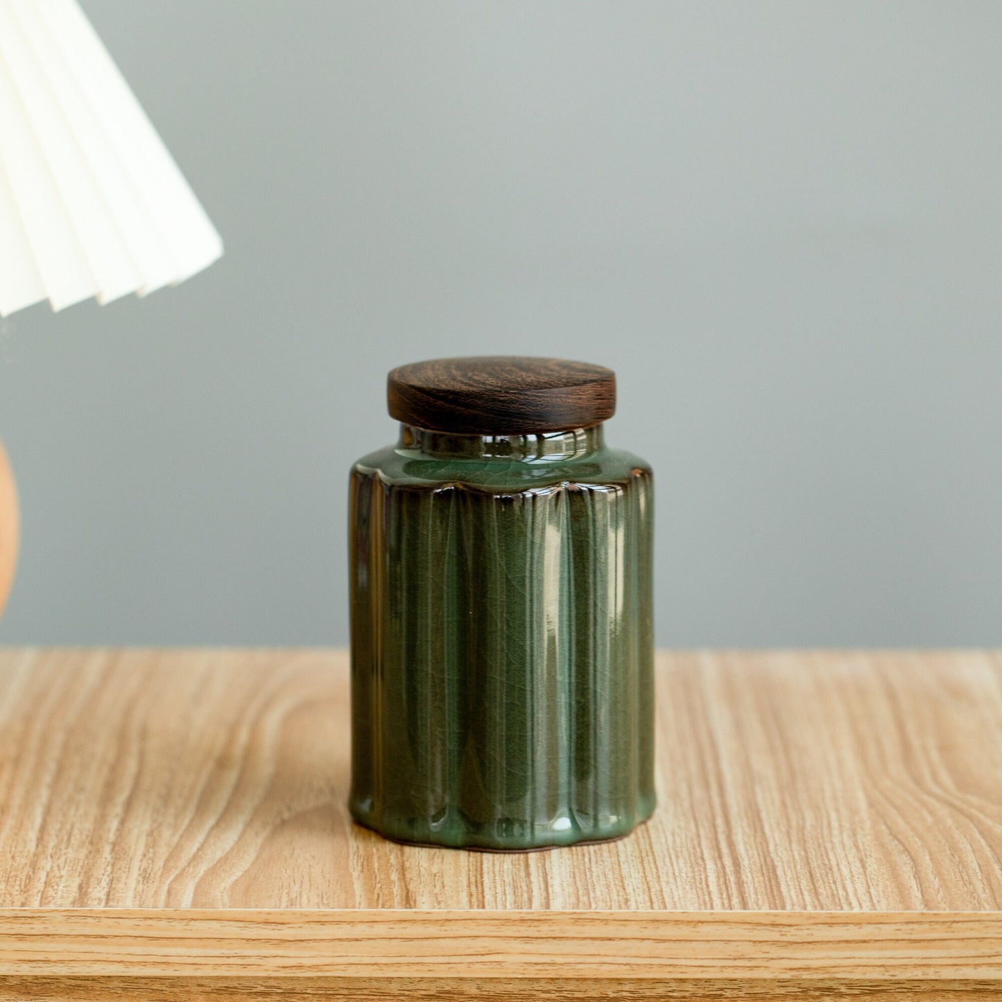 Jars with Lids|Tea Storage | Ceramic Container with Lid | Tea Jar | Tea tins for loose tea storage | Pottery Herb Container /Coffee Jar