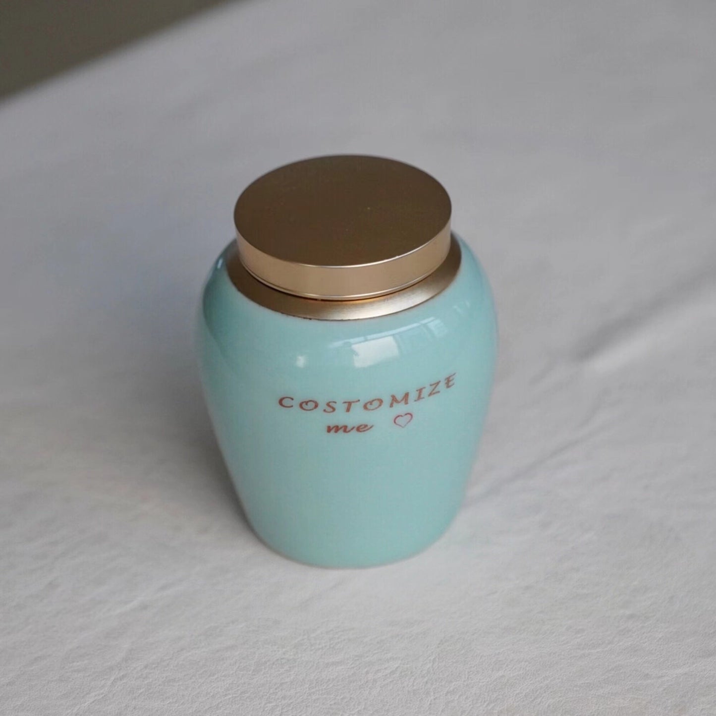 Custom  Pet Memory Urn ，Small Urn for Human，Cat ，Dog ，Modern Simple Cremation Keepsake  Up To 6Pound (8cu/in )