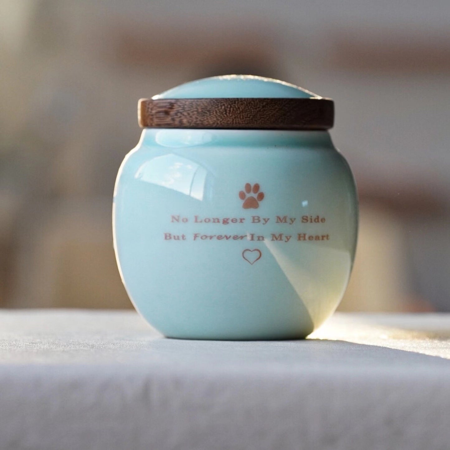 Custom Pet Urn|Modern Simple Urn for Ashes| Personalized Name Urn  | Small pet custom urn|Pet loss Gift  (4.2X3.8Inch，14.6 cu/in）