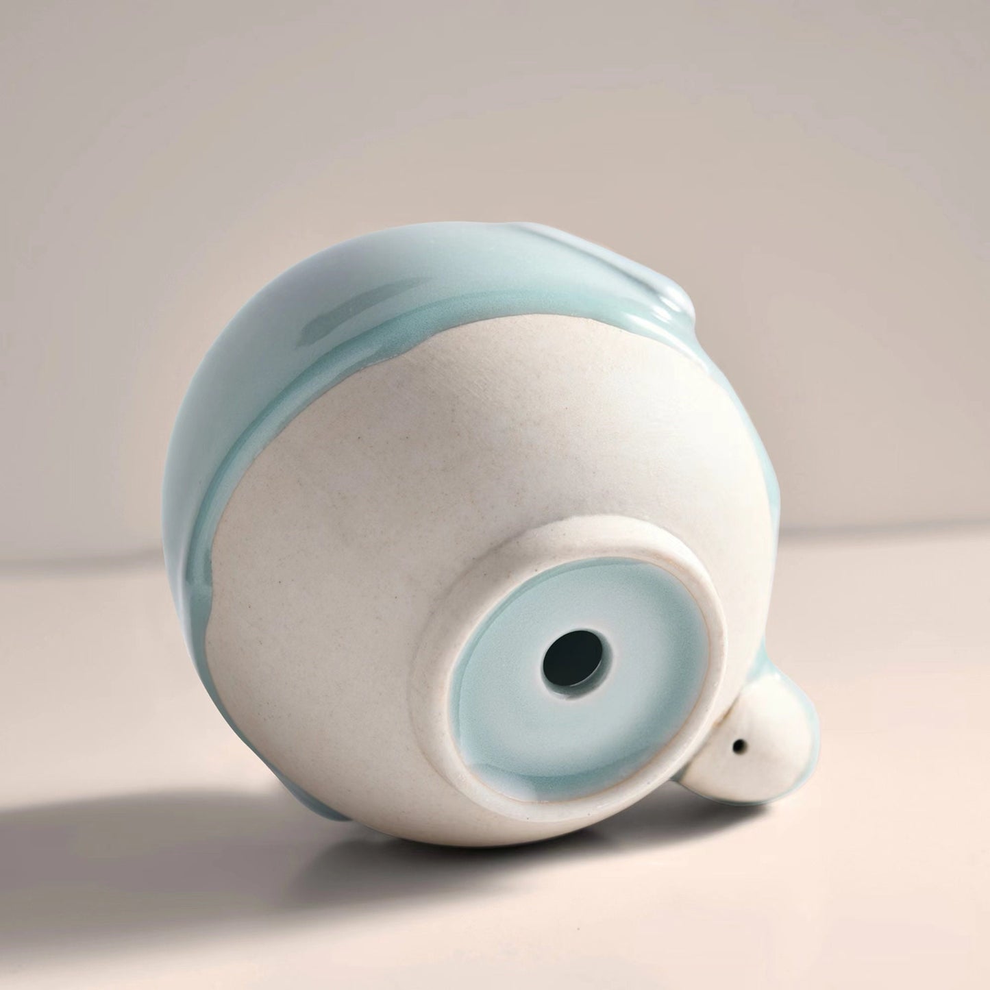 Whale Ceramic Succulent Planter Pot | Indoor Outdoor Garden Pot for Plants | Unique 6 Inch Blue Whale Flower Pot | Decorative Artisan Pot