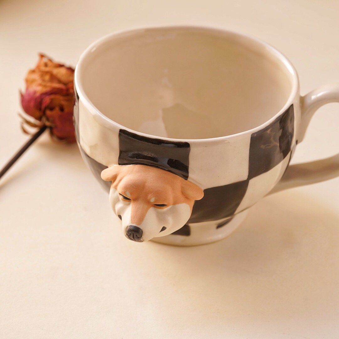 Dog Face Mug|Personalized Dog Mug| Dog Coffee Cup |Custom Dog Mug  |Dog Mom Dad Mug | Custom Pet Mug | Dog Lovers Gift | Gifts For Her