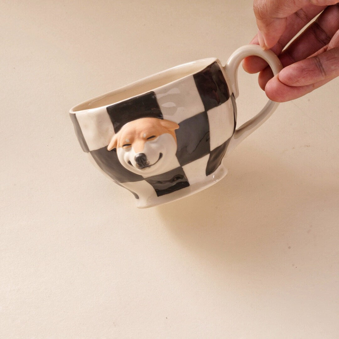 Dog Face Mug|Personalized Dog Mug| Dog Coffee Cup |Custom Dog Mug  |Dog Mom Dad Mug | Custom Pet Mug | Dog Lovers Gift | Gifts For Her