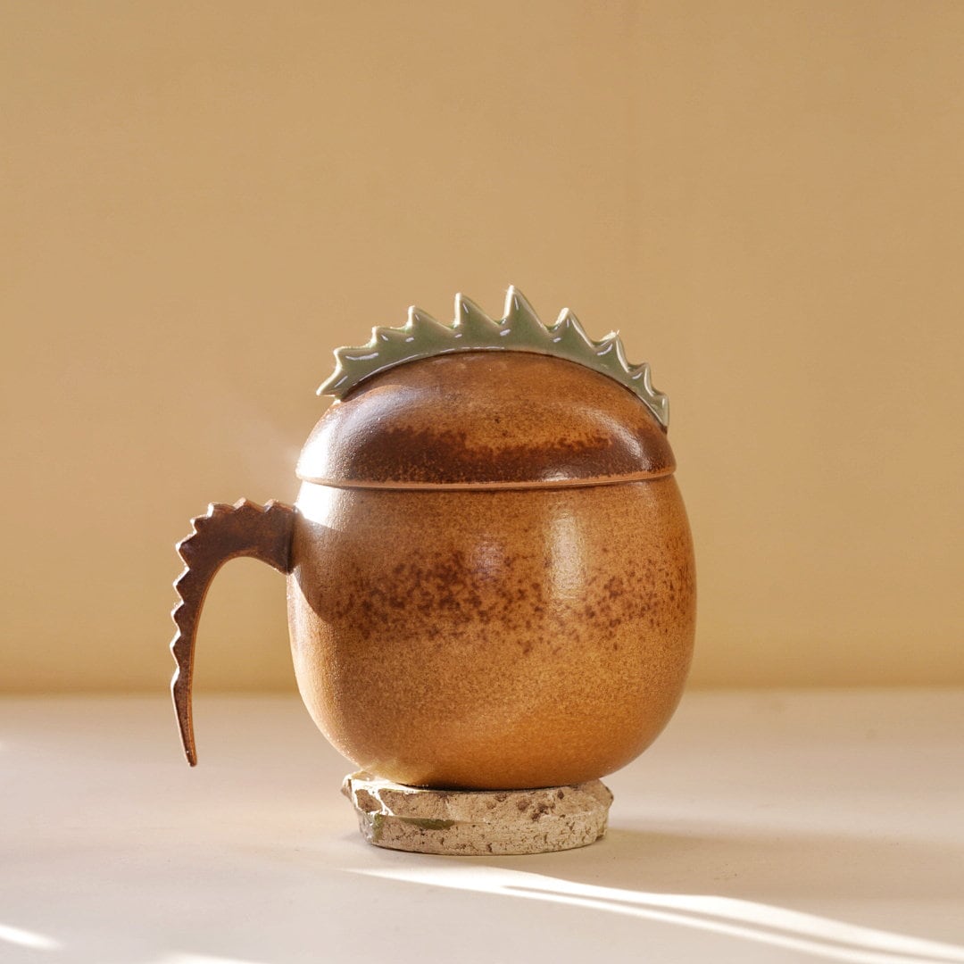 Ceramic Espresso Cup | Personalized Pottery Coffee Mug | Custom Stoneware Mug| Unique Gift for Coffee Lovers | British gift