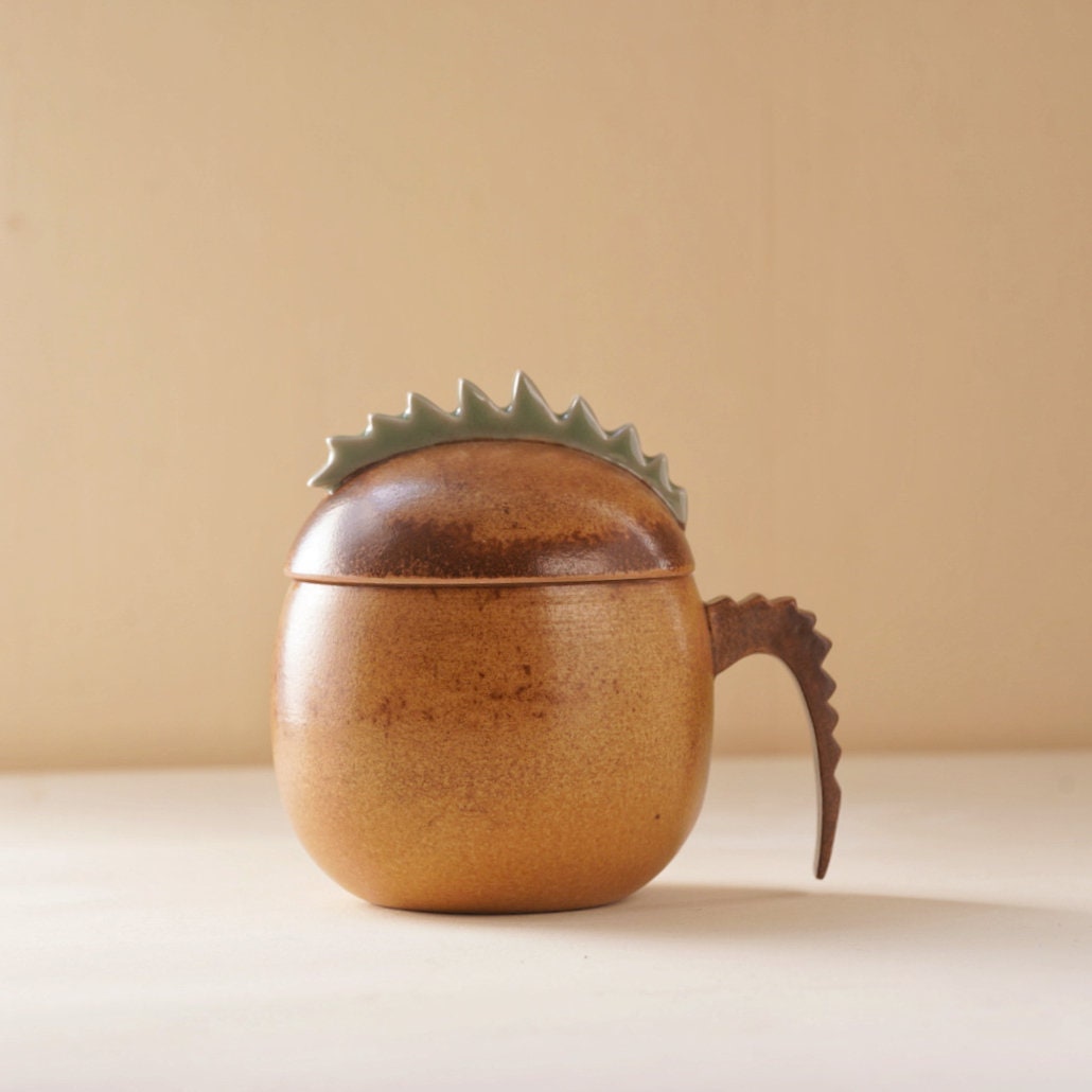 Ceramic Espresso Cup | Personalized Pottery Coffee Mug | Custom Stoneware Mug| Unique Gift for Coffee Lovers | British gift