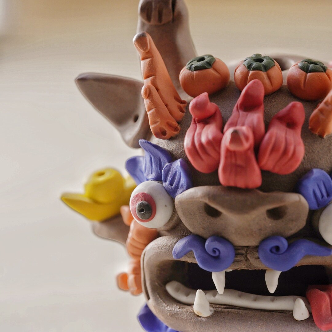 Cone Incense Holder|Incense Burner| Handmade Ceramic Pixiu| Palo Santo Holder|Tea Accessories |Desktop Ornament