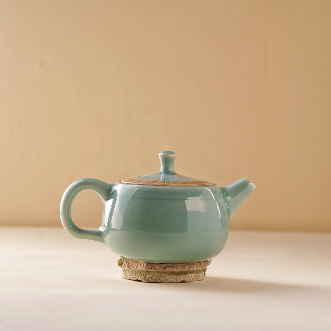 Ceramic  Porcelain Teapot|Pottery Teapot with Filter 6 OZ|Housewarming gift|Tea lovers gift|Gift for her