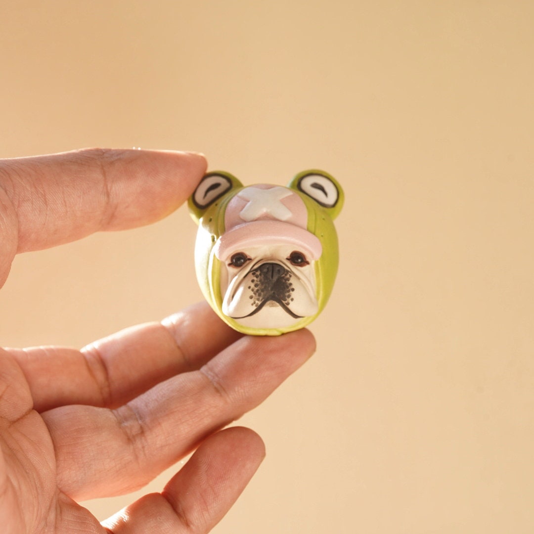 Fridge Magnet |Refrigerator Magnets|Ceramic French Bulldog|Kitchen Magnet| ceramic magnet | Dog lover Gift