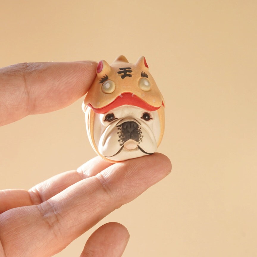 Fridge Magnet |Refrigerator Magnets|Ceramic French Bulldog|Kitchen Magnet| ceramic magnet | Dog lover Gift