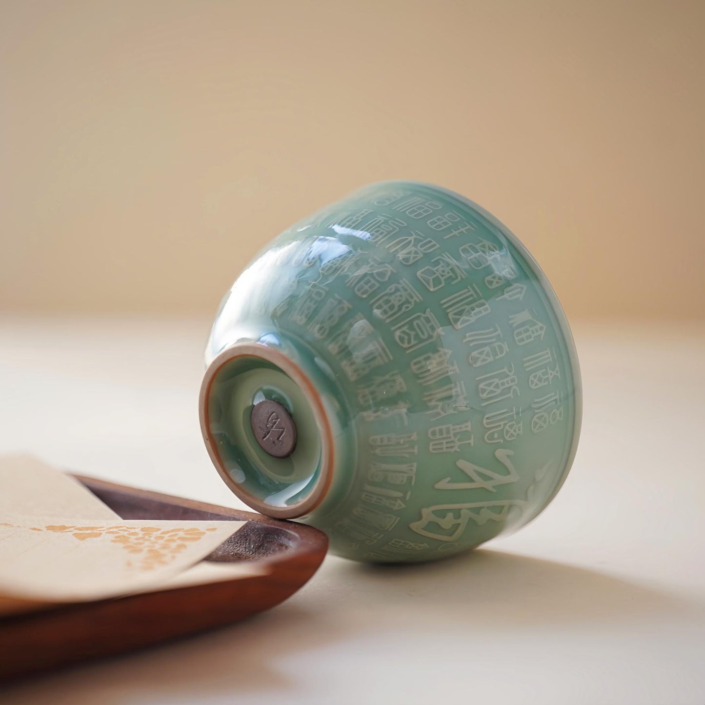 Handmade Tea Bowl | 150ml Chinese Porcelain Cup | Chinese Porcelain Cup for Tea Lovers and Zen Décor