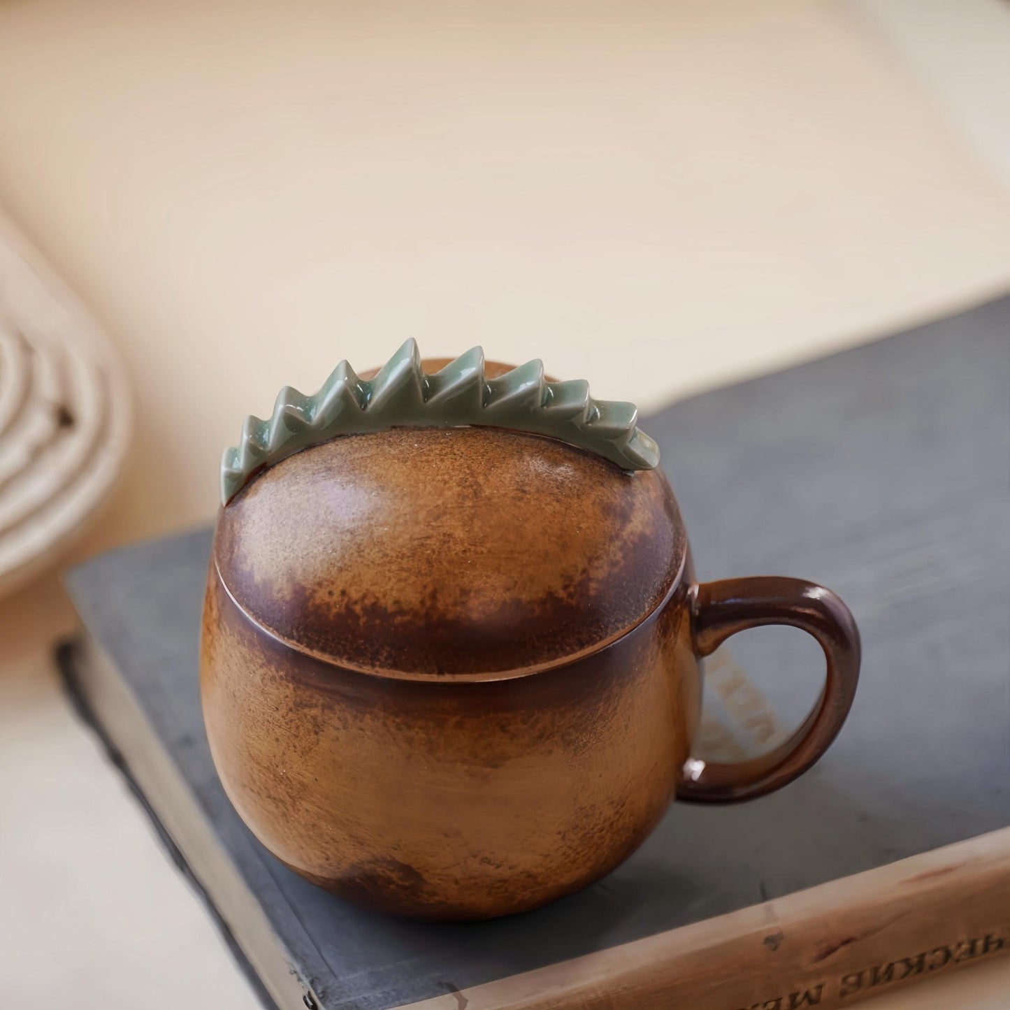 Ceramic Espresso Cup | Personalized Pottery Coffee Mug | Custom Stoneware Mug| Unique Gift for Coffee Lovers | British gift