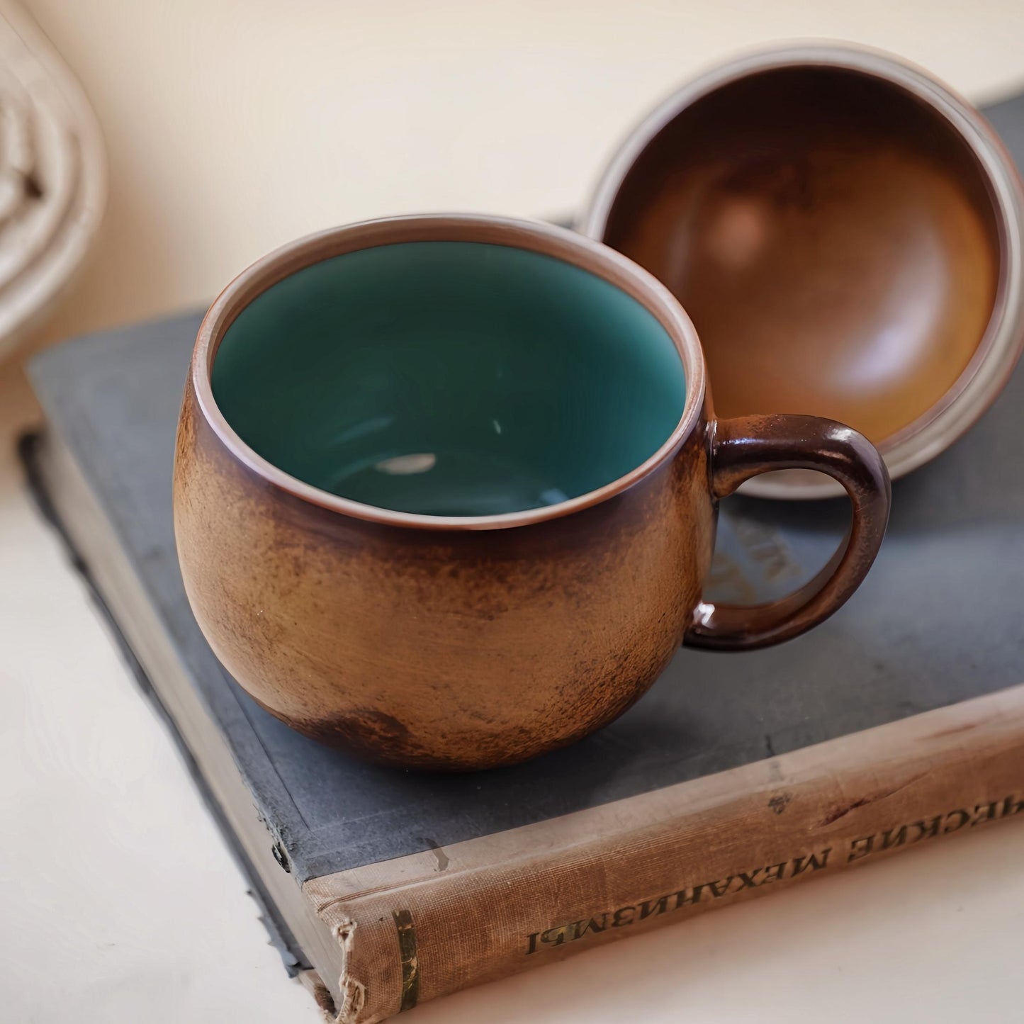 Ceramic Espresso Cup | Personalized Pottery Coffee Mug | Custom Stoneware Mug| Unique Gift for Coffee Lovers | British gift