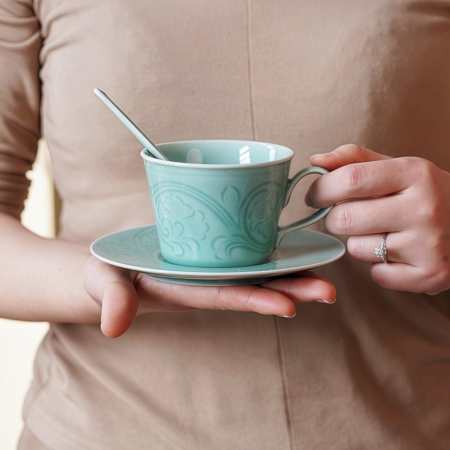 Handmade  Coffee Mug | Personalized Ceramic Cup | Custom Pottery Gift |  Espresso Cup | Unique Housewarming Gift | Coffee Lover's Delight